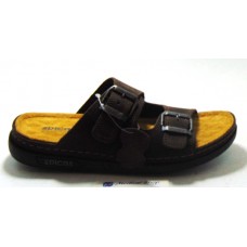 DICAS Ανδρική ανατομ. παντόφλα 2302  ΚΑΦΕ χρώμα..